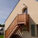 Escalier Exterieur en Mélèze