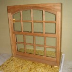 Fenêtre à guillotine cintrée