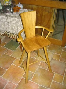 Chaise d'enfant de style Windsor