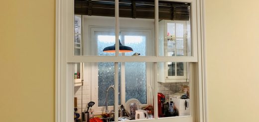 fenêtre guillotine intérieure